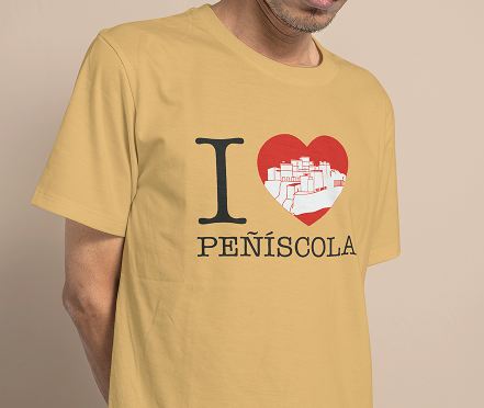 camiseta beige
